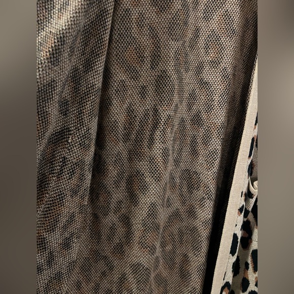 NWOT Fashion to Figure Leopard Long Cardigan Sweater Size 2X - Picture 3 of 6